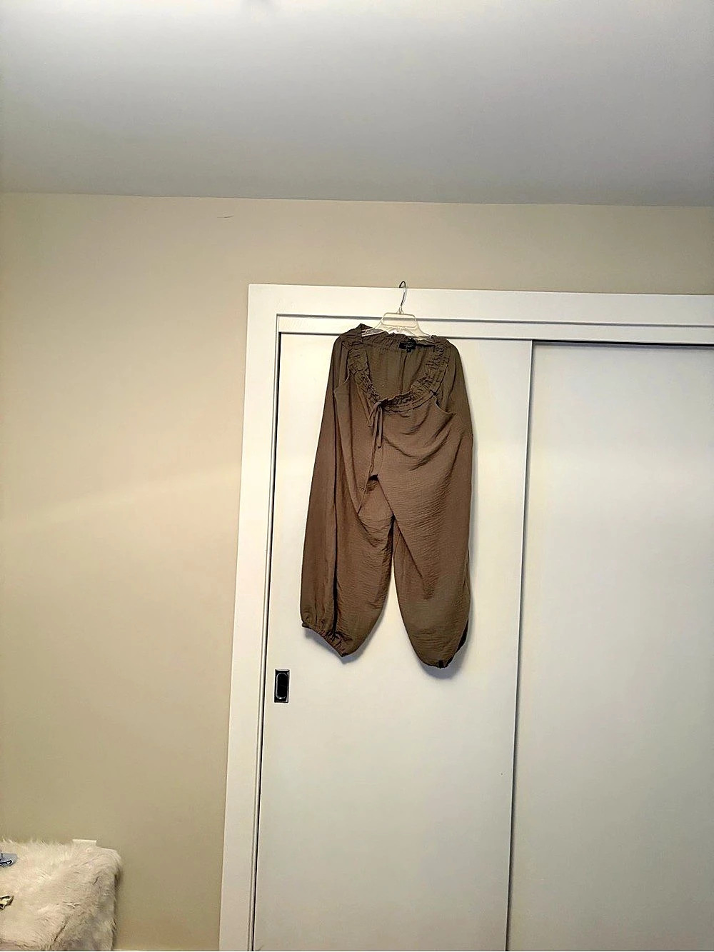 Rachel Roy Relaxed Jogger Pants in army green Size Large Like New